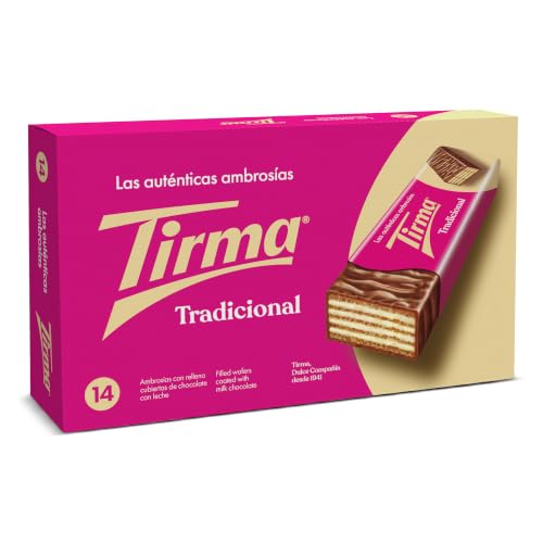 Tirma Ambrosías de Chocolate con Leche 301 g | Caja de 14