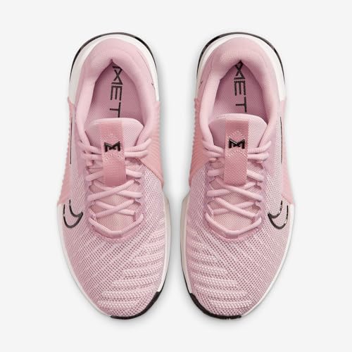Nike Metcon 9 Premium Women's Workout Shoes (HF1209-600, Pink Oxford/Black/Light Soft Pink/Metallic Black)4