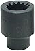 #5 Spline Drive 6 Point Standard Impact Socket - 1-3/16
