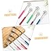Outanaya 5pcs Retractable Back Scratcher Manual Back Itching Device for Easy Relief for All Ages