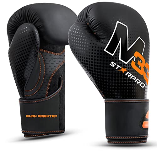 Starpro M33 Adult Boxing Gloves - Strong Punches & Everlasting – Kickboxing, Sparring & Training Gloves For Men And Women - Many Colors & Sizes #TOP7