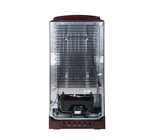 Image of LLOYD 195 L 5 Star Base Stand Inverter Direct Cool One Door Refrigerator Appliance (GLDF215SS1LC, Gardenia Wine)