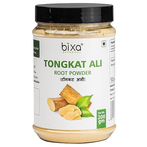 TONGKAT ALI ROOT POWDER (200 g) | Long Jack 100% Pure Root Powder | Energy & Testo Booster Bixa Botanical
