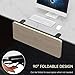 OUGIC Desk Extender Clamp for DIY Custom Wooden Desk Extender Board (Board not Included), Punch-Free Clamp on (2 Packs)