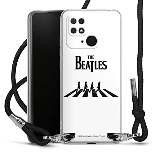 DeinDesign Coque Collier Compatible avec Xiaomi Redmi 10C Coque avec Cordon Coque avec Cordon The Beatles Abbey Road… - Les Beatles, Paul McCartney, John Lennon, RIngo Starr, George Harrison DeinDesign Coque Collier Compatible avec Xiaomi Redmi 10C Coque avec Cordon Coque avec Cordon The Beatles Abbey Road…