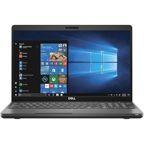 Image of Dell Latitude 5401 14 inch 16GB 256GB SSD Core i7-9850H 4.6GHz WIN11P, Black (Renewed Premium)