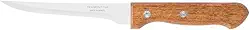 Faca Para Desossar Tramontina Dynamic Com Lâmina De Aço Inox E Cabo Em Madeira Natural 5"