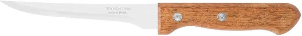 Faca Para Desossar Tramontina Dynamic Com Lâmina De Aço Inox E Cabo Em Madeira Natural 5"