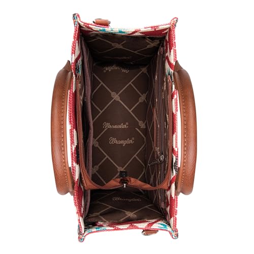 Image of Wrangler Aztec Tote Bag for Women Boho Shoulder Purses and Handbags