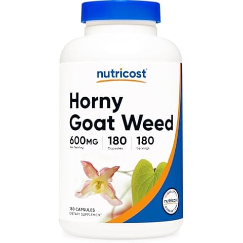 Nutricost Horny Goat Weed Extract - 180 Capsules Cover