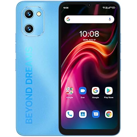 UMIDIGI Cell Phone G1, Android12 Unlocked Cell Phone, Dual Sim 4G LTE Mobile Phone, 3+32GB 256G Expandable, 6.52" HD+, 5150mAh, GSM Unlocked Cover