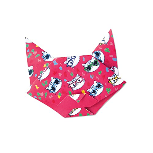 Origami Paper 100 Sheets Cat Patterns 6