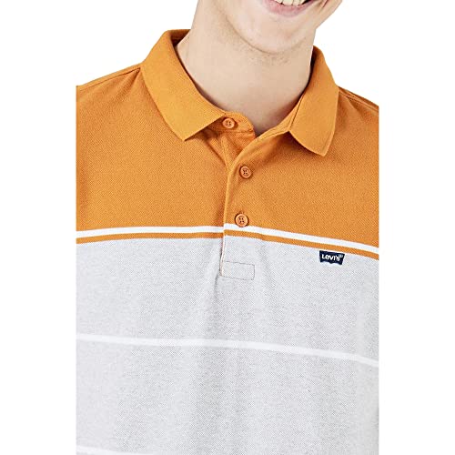 Image of Levi's Men's Regular Fit Colorblock Polo T-Shirt