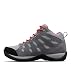 Columbia Redmond V2 Mid, Botas de Senderismo Impermeables Mujer, Gris, Rojo (Steam,...