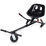 PREMIUM VARIANTE: Unser EasyCruiser PRO Modell macht den Unterschied; mit Stoßdämpfer, neuem Rad & größerem Sitz! Ganz einfach rüsten Sie damit Ihr Hoverboard hoch zu einem tollen Sitzscooter für Groß und Klein.