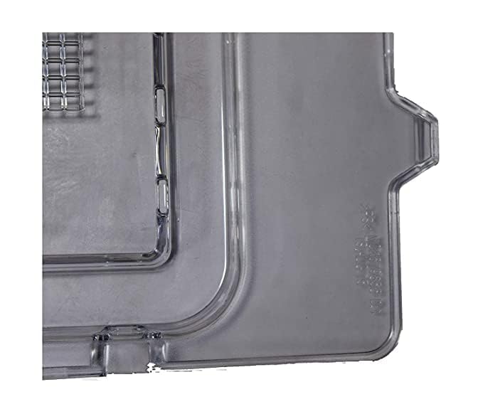 Image of OM PLASTICS Vegetable Basket Cover Suitable for LG Double Door Refrigerator Compatible with (Part Code MCK679856) CRISPER GLASS LID MATCH CODE AND BUY