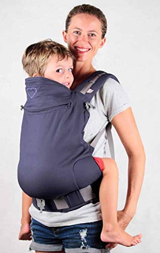 Mochila portabebés P4 Preschool Ling Ling d'amour Prune