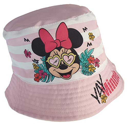 Minnie Mouse - Cappello estivo in rosa - Taglia 52...