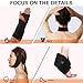 Red Light Therapy Belt for Body, 37'' Cordless Red Infrared Light Wrap for Neck Chin Knee Ankle Hand Pain Relief, 660nm & 850nm with Pulse & Heating Modes