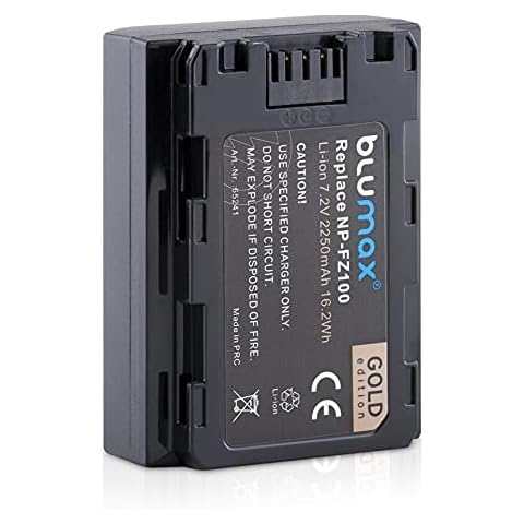 Blumax Akku ersetzt Sony NP-FZ100-2250mAh mit Sanyo-Zellen Cover