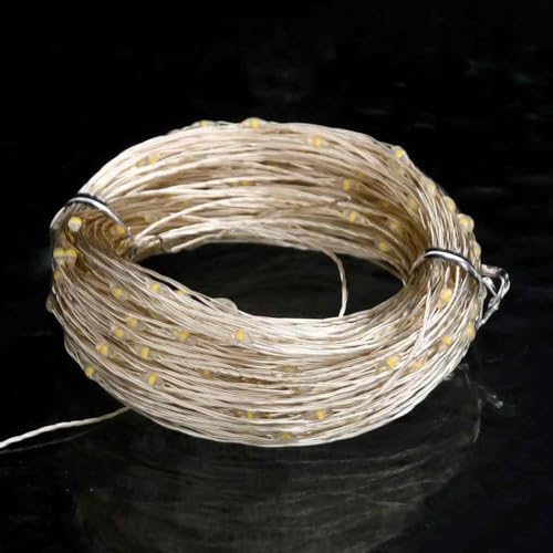 Guirlande LED 30m avec télécommande 8 modes blanc chaud - 6