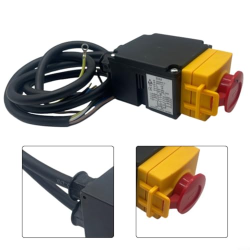 Interruptor electromagnético trifásico 250V IP54 para sierra circular de mesa 3