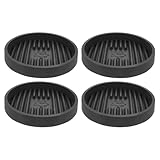 DOITOOL 4 Stück Toilettenpümpel Ablage mit Rutschfester Tropfschale aus Kunststoff Universelle...