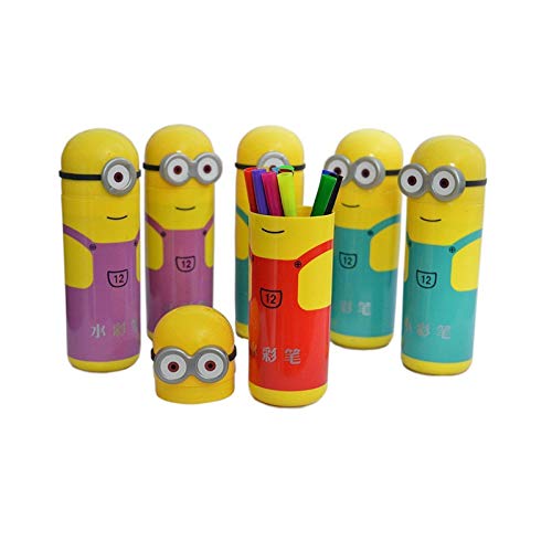KRH Store Exam Round Shaped Color Pencils (Set of 10, Multicolor)