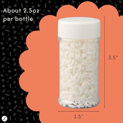 Image of Sweets Indeed Dye Free Sprinkles, Edible Sprinkle Mix, Perfect for Cake Decorations, Baking, Ice Cream, Cookies, Cupcake Topper For Birthday