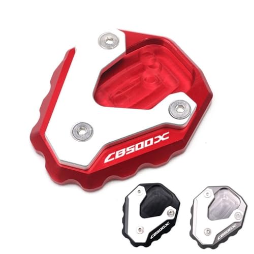 Rallonge béquille CB500X idéale pour stabiliser la moto en camping et trail