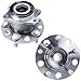 EMTMOUN Rear Wheel Hub Bearing Assembly 5-Lug w/ABS Compatible with Dodge Caliber 2007-2008 AWD, Jeep Compass 2007-2017 4WD, Jeep Patriot 2007-2017 4WD Rear, Replace 05105770AC