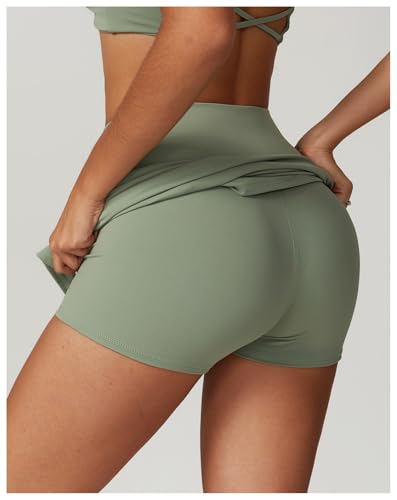 Women's Tennis Skirt Short Form-Fitting Tennis Skirt Anti-Slip High-Waisted Casual Sports Skirt Quick Dry4