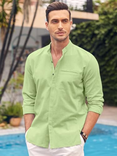 Image of Bellstone Men's Solid Cotton Shirt | Casual | Plain | Full Sleeve | Summer-Regular Fit| Men Stylish Shirt | Everyday Formal Wear |Soft Breathable Fabric | Everyday Smart Casual Wear