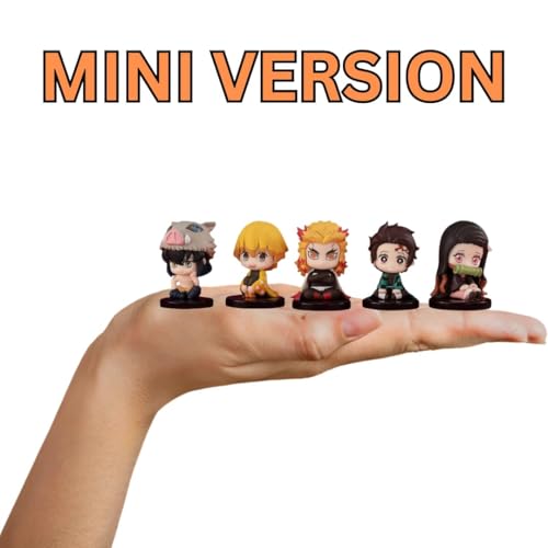 Image of FUNFOB Anime Action Figure Height 4.2cm | Mini Size | Collectible for Anime Fans PVC Multicolour | DM Mini Set