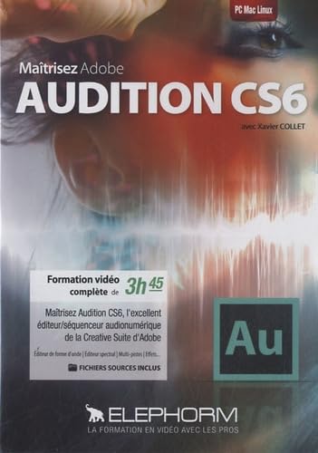ELEPHORM - maitrisez adobe - AUDITION CS6 Paperback