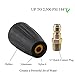 Tool Daily Quick Connect Turbo Nozzle Universal for Cold Water Pressure Washers, 2500 PSI
