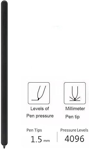 Z Fold 5 S Pen con 3 puntas de repuesto compatible solo con teléfono Samsung Galaxy Z Fold 5 (Phantom Black)