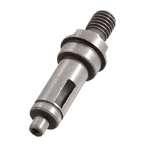 Aexit Repairing Part Electrical Equipment 9.6Mm Male Thread Dia Metal Shaft For 9553 Angle Grinder #TOP6
