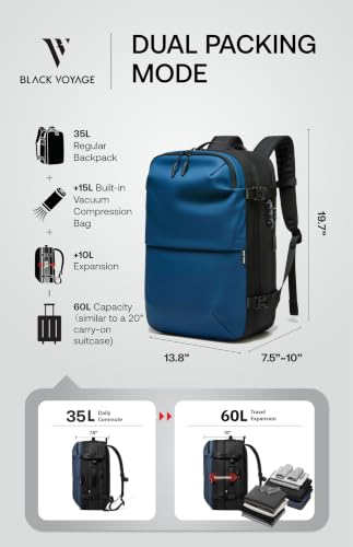 BlackVoyage Vortex 60L Backpack