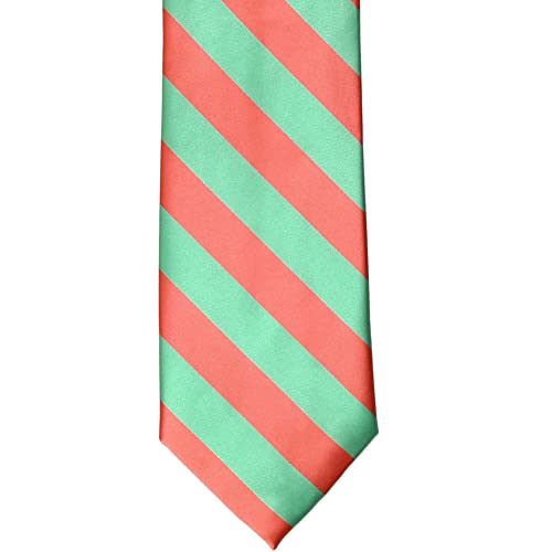 Image of tiemart Men's Striped Tie Standard Length