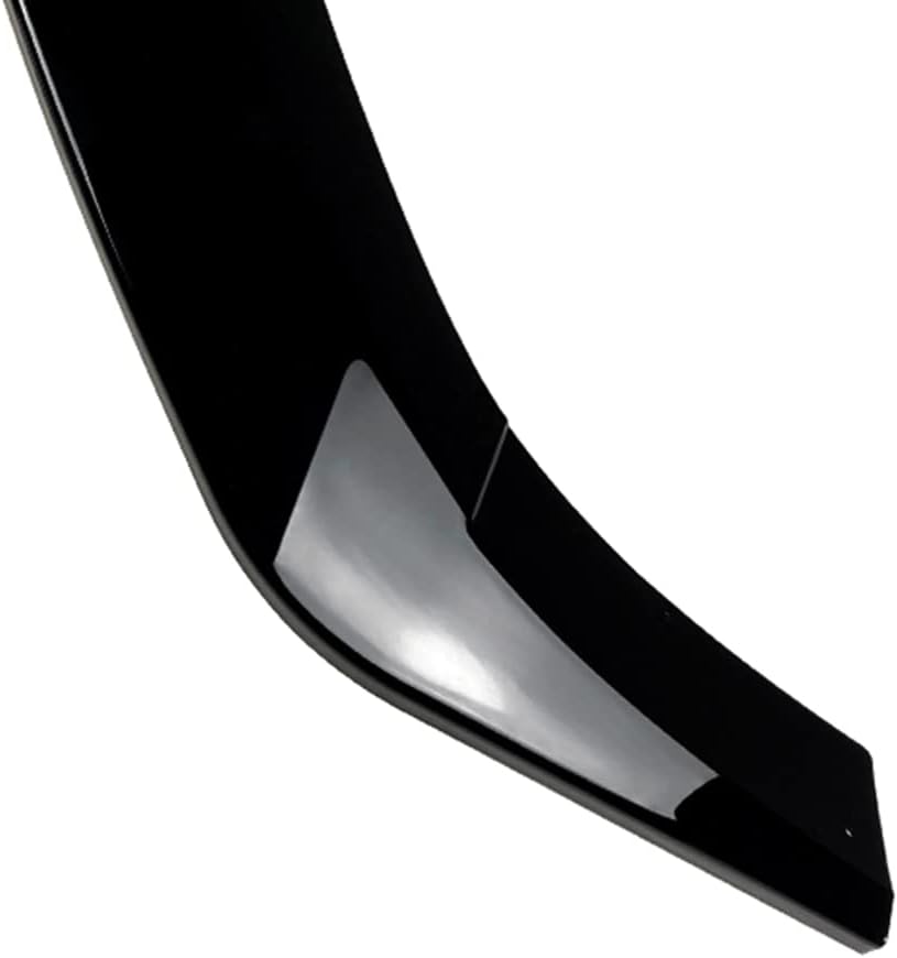 FSFY Lower Front Bumper Lip Splitter Spoiler Diffuser Kit For Mercedes For Benz E Class W212 E200 E220 E250 E300 E350 Sport 2013 2014 2015, Bright Black
