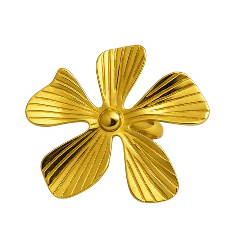 Image of KIMTI 18k Gold Plated Women Ring