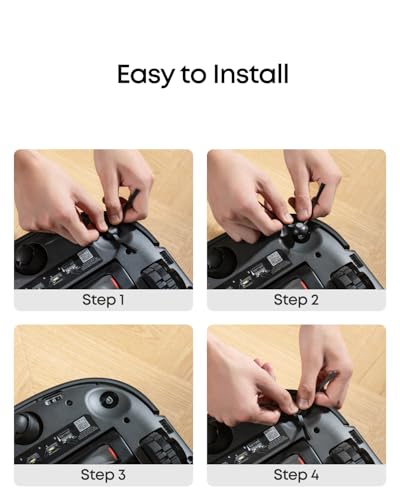 Image of eufy Side Brush, 2 Pairs, Durable, Soft, Compatible with E28, E25, S1, S1 Pro and C28.