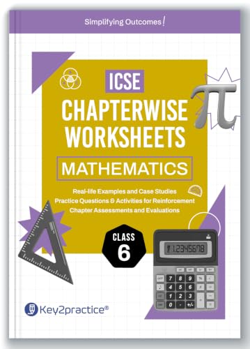 Image of Gurukul By Oswal Mathematics Chapterwise Worksheets : ICSE Class 6 For Exam 2026