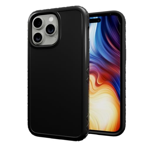 cellhelmet Fortitude Series Onyx Black Phone Case for iPhone 13