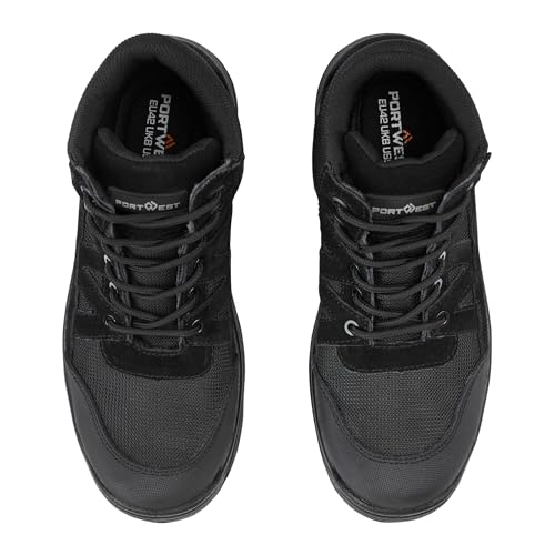 Bottines en daim composite S1PL légères contre les glissades et la fatigue