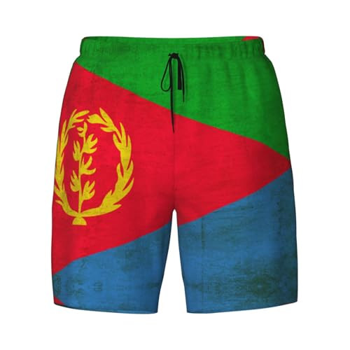 Mens Swim Trunks 2 in 1 Quick Dry Board Shorts Breathable Fit Beach Shorts Swimwear Bathing Suits