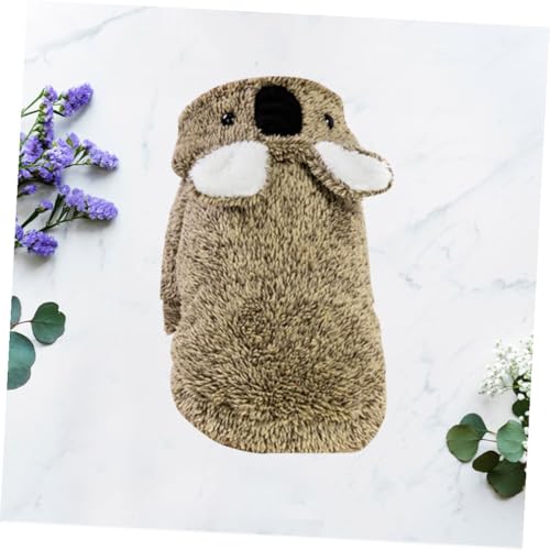 Abrigo Disfraz para Perro Koala Talla XL Color Café miniatura 5