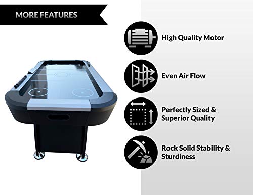 PUCK Pegasus 5.5-Foot Air Hockey Table - Thumbnail 6