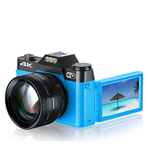 Caméscope streaming 4K et enregistreur vidéo avec carte 64G TF pour photographie
